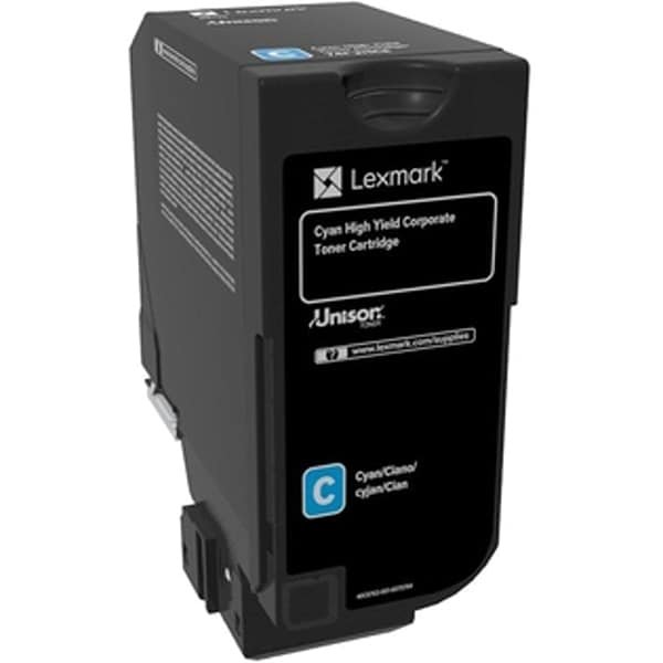 Toner Lexmark 12000 pagini Cyan