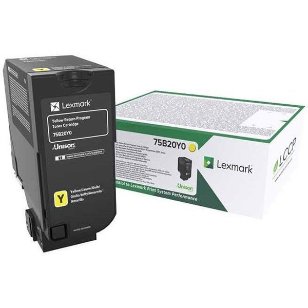 Toner Lexmark 10000 pagini Yellow