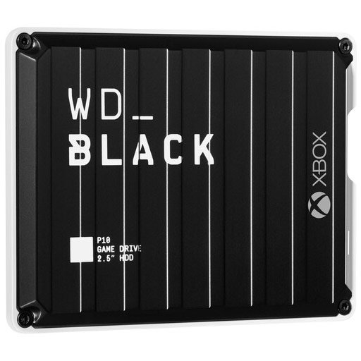 Hard disk extern Black P10 Game Drive pentru XBOX 4TB 2.5 inch USB 3.2 Black White
