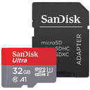 Ultra microSDHC 32GB 120Mbs A1 Clasa 10 UHS-I U1 cu adaptor SD