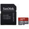 Card Sandisk Ultra microSDXC 128GB 120Mbs A1 Clasa 10 UHS-I U1 cu adaptor SD