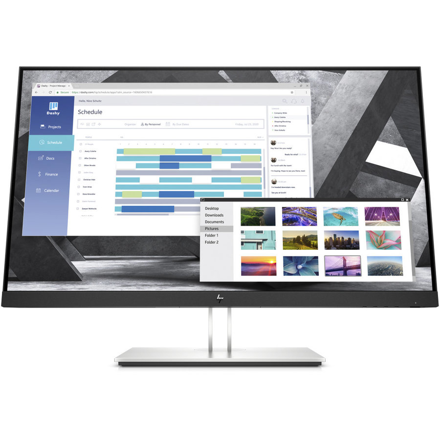 Monitor EliteDisplay E27q G4 27 inch 5ms Black Silver