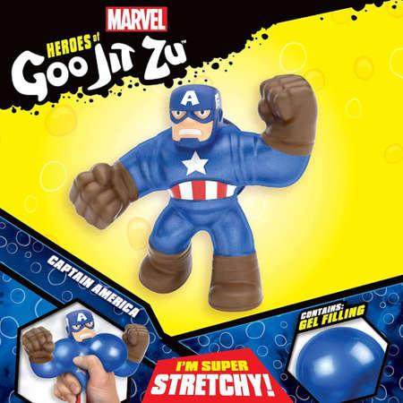Figurina Character Marvel Heroes of Goo Jit Zu Captain America