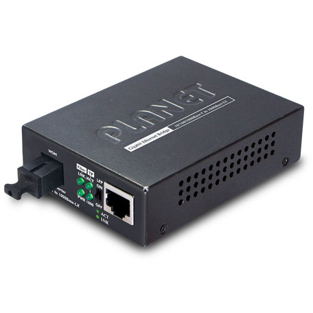 Media convertor GT-806B15 1550nm 15km Black
