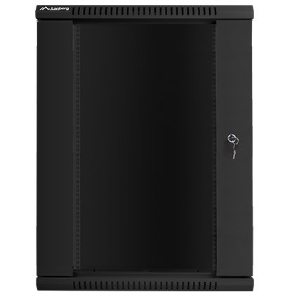 Cabinet Metalic de Perete Lanberg WF01-6418-10B 19Inch 18U 600x450MM Negru