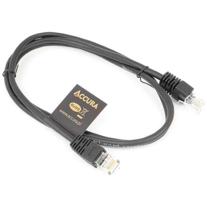 Patchcord Premium FTP Cat 6 2m Black