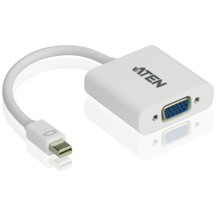 Adaptor Aten Mini-Display Port - VGA White