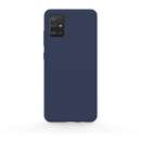 Liquid Silicon Dark Blue pentru Samsung Galaxy A51