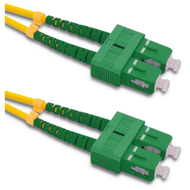 Cablu Fibra Optica SC-UPC 0.5m Yellow
