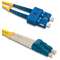 Cablu Fibra Optica Qoltec SC-UPC 1m Yellow