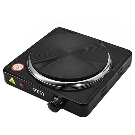 Plita electrica HP211 1500W Negru