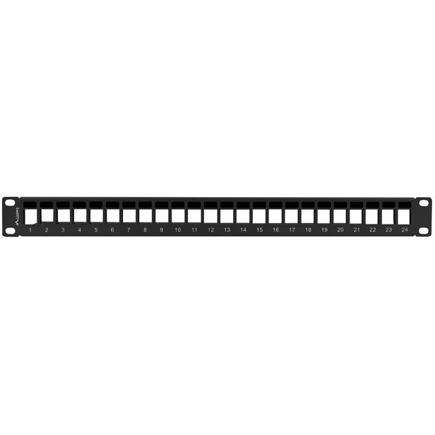 Patch Panel 19 inch 24 porturi Black