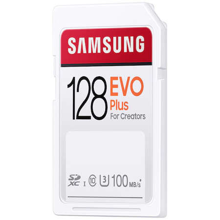Card Samsung EVO Plus SDXC 128GB Full SD 100MB/s UHS-I U1
