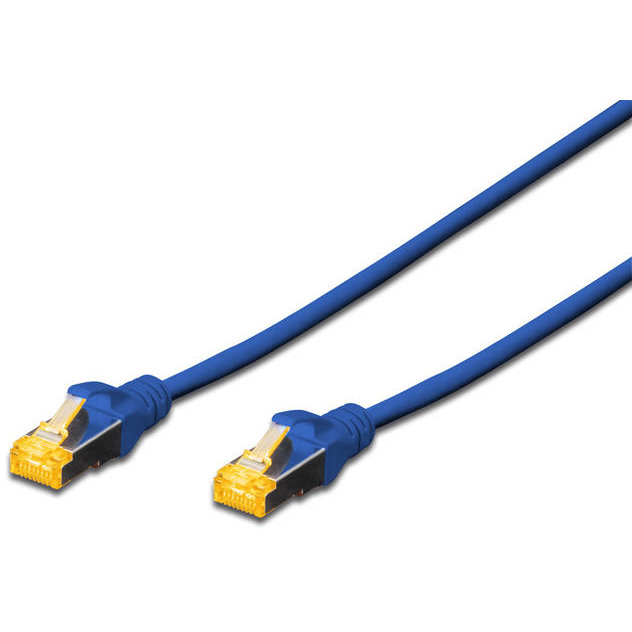 Patchcord S/FTP Cat 6A 3m Blue