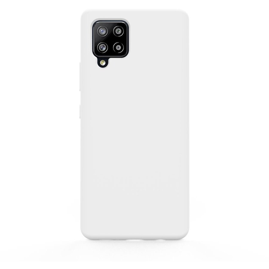 Husa Lemontti Liquid Silicon Samsung Galaxy A42 5G Black — imaginea 4