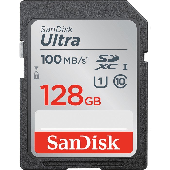 Card de memorie Ultra 128GB SDXC Clasa 10 UHS-I