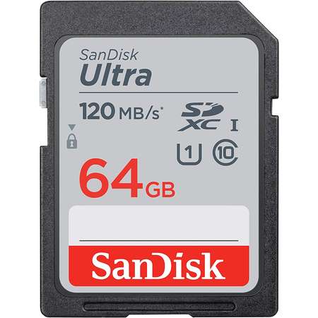 Card de memorie Sandisk Ultra 64GB SDXC Clasa 10 UHS-I
