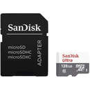 Card de memorie Sandisk Ultra 128GB MicroSDXC Clasa 10 UHS-I Tablet Packaging + Adaptor SD