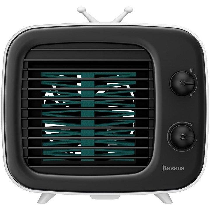 Ventilator de birou universal Time Air Cooler 4.2W functie umidificare aer Negru/Alb
