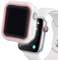 Husa smartwatch Devia Dazzle Series Case White / Pink pentru Apple Watch 4 44mm