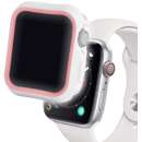 Dazzle Series Case White / Pink pentru Apple Watch 4 44mm