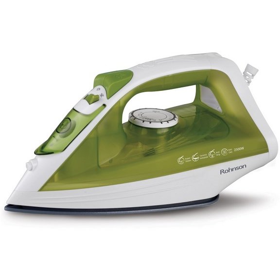 Fier de calcat R344 2500W 350ml Alb / Verde