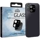 3D Glass Clear Black pentru Apple iPhone 12