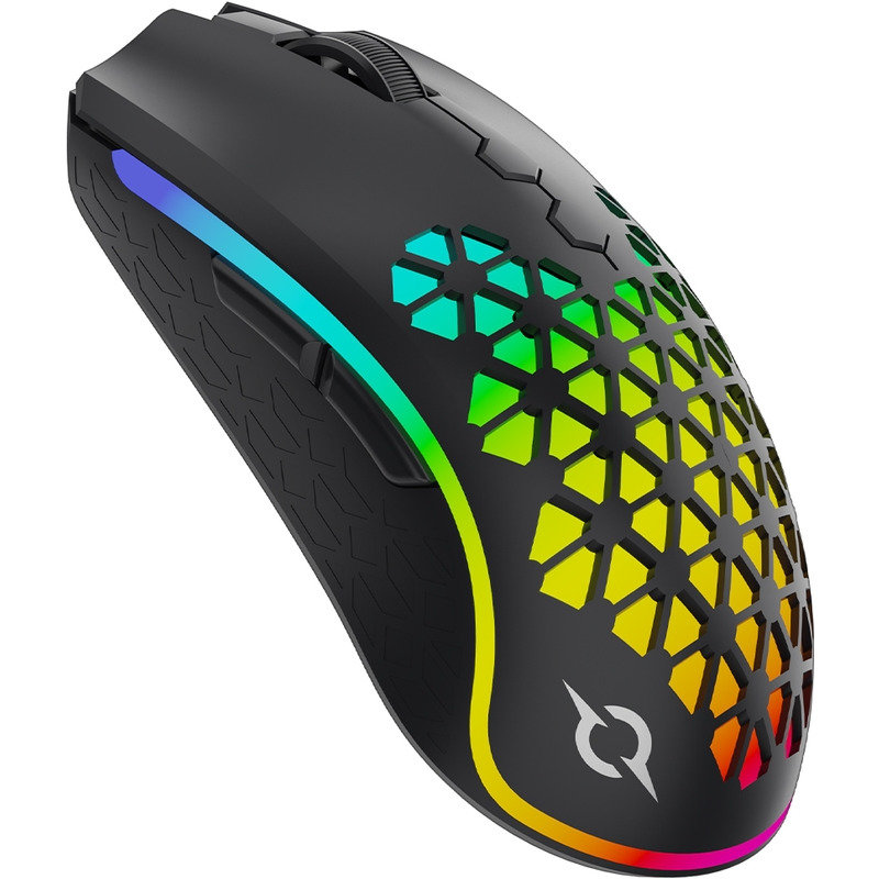 Mouse gaming wireless Polaris Iluminare RGB Conexiune Wireless 2.4GHz Black