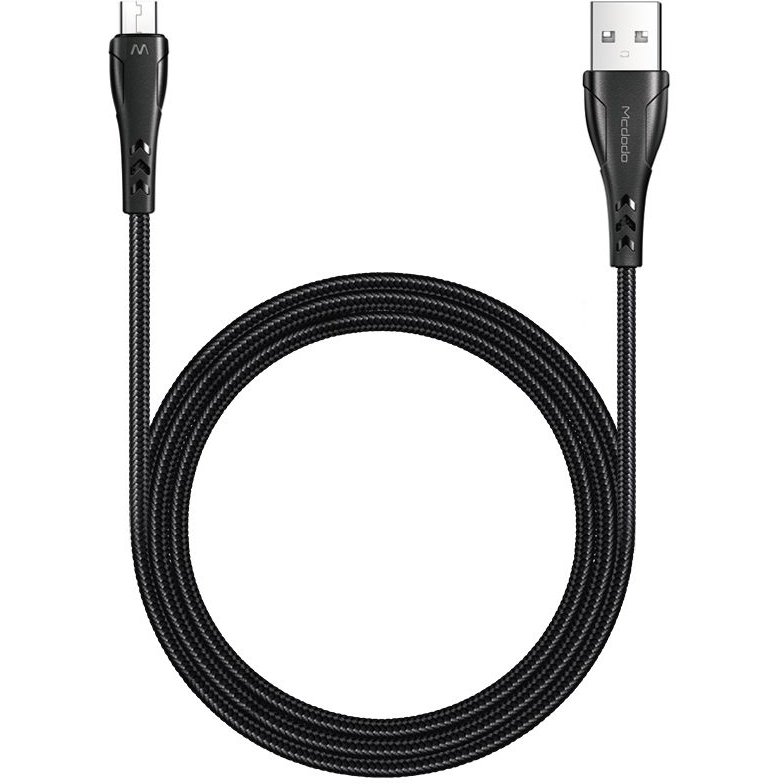 Cablu de date Mamba Series MicroUSB 1.2m Black