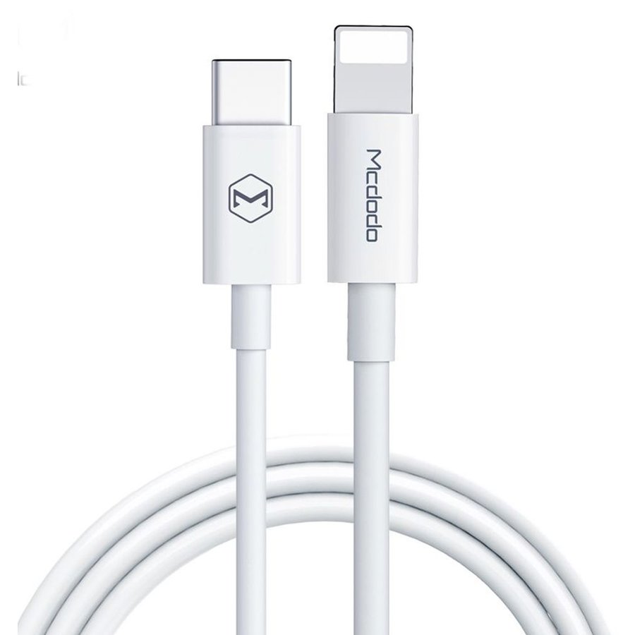 Cablu de date Mcdodo CA-7090 Element Series Type-C la Lightning 1m White