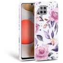Floral compatibil cu Samsung Galaxy A42 5G White