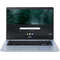 Laptop Acer Chromebook 314 CB314-1H 14 inch FHD Intel Celeron N4020 4GB DDR4 64GB eMMC Chorme OS Silver