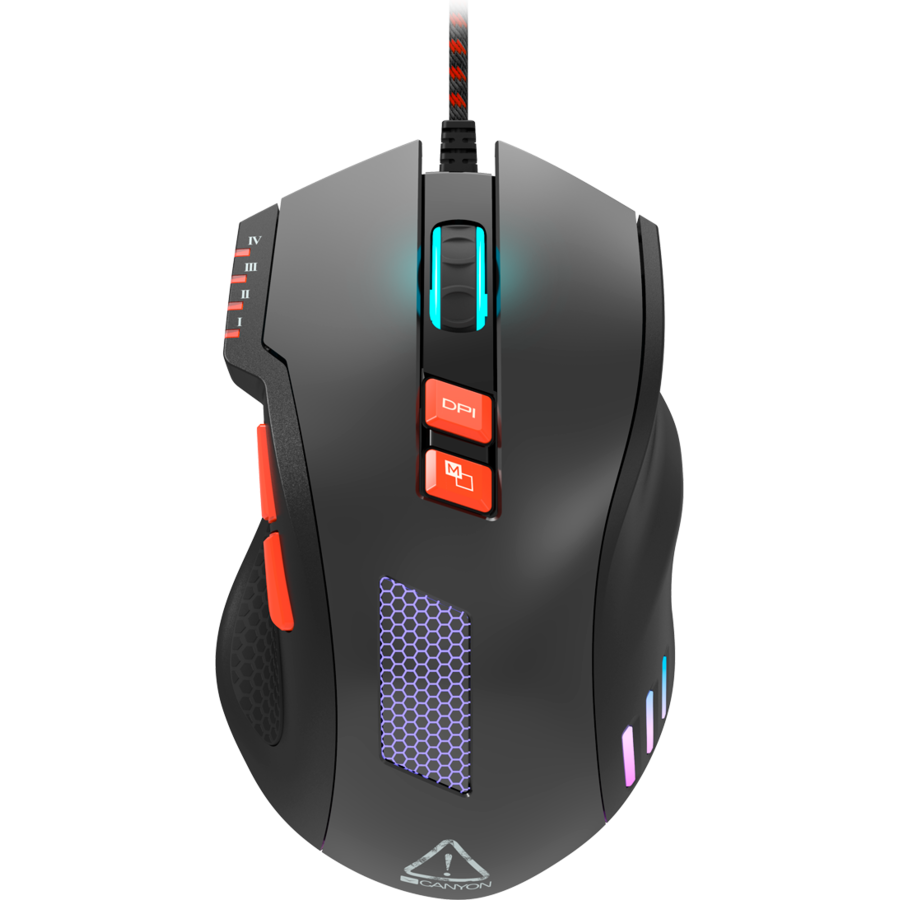 Mouse Gaming GM-5N Corax Black