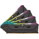 Memorie Corsair Vengeance RGB Pro SL Black 128GB (4x32GB) DDR4 3200MHz CL16 1.35V Quad Channel Kit