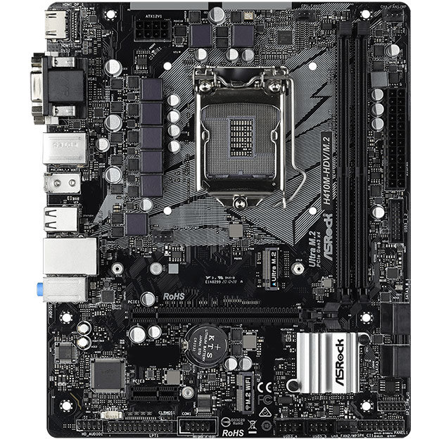 Placa de baza H410M-HDV M.2 Intel LGA1200 mATX