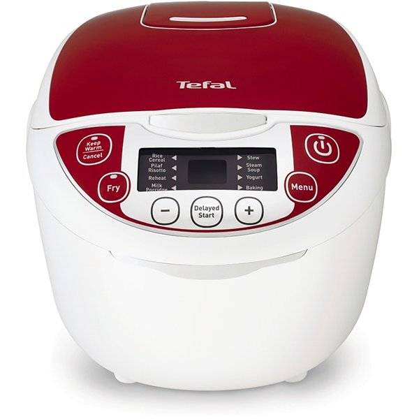 Multicooker RK 705 Fuzzy Logic 5L 600W 10 programe Alb/Rosu