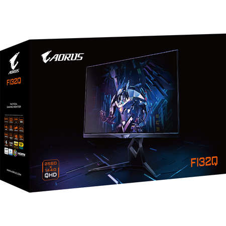 Monitor LED Gaming Gigabyte AORUS FI32Q 31.5 inch QHD IPS 1ms 165Hz Black