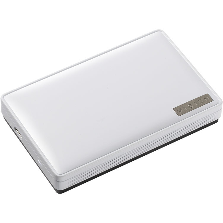 SSD Extern VISION DRIVE 1TB USB 3.2 White