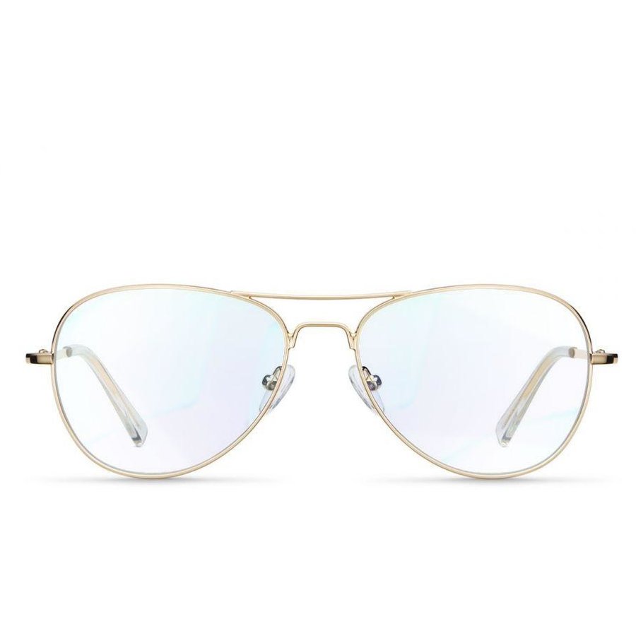 Ochelari Protectie Calculator Ashia Blue Light Protection Filtru UV400 Unisex Gold