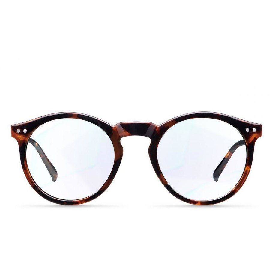 Ochelari Protectie Calculator Kubu Tigris Blue Light Protection Filtru UV400 Unisex Maro
