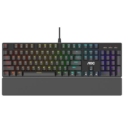 Tastatura gaming GK500 Outemu Red US Int Black