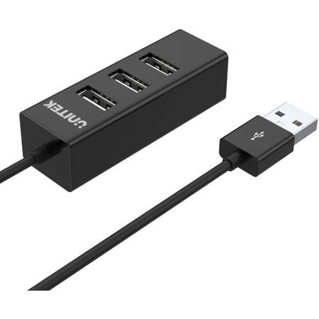 Hub USB UNITEK 4 porturi Black