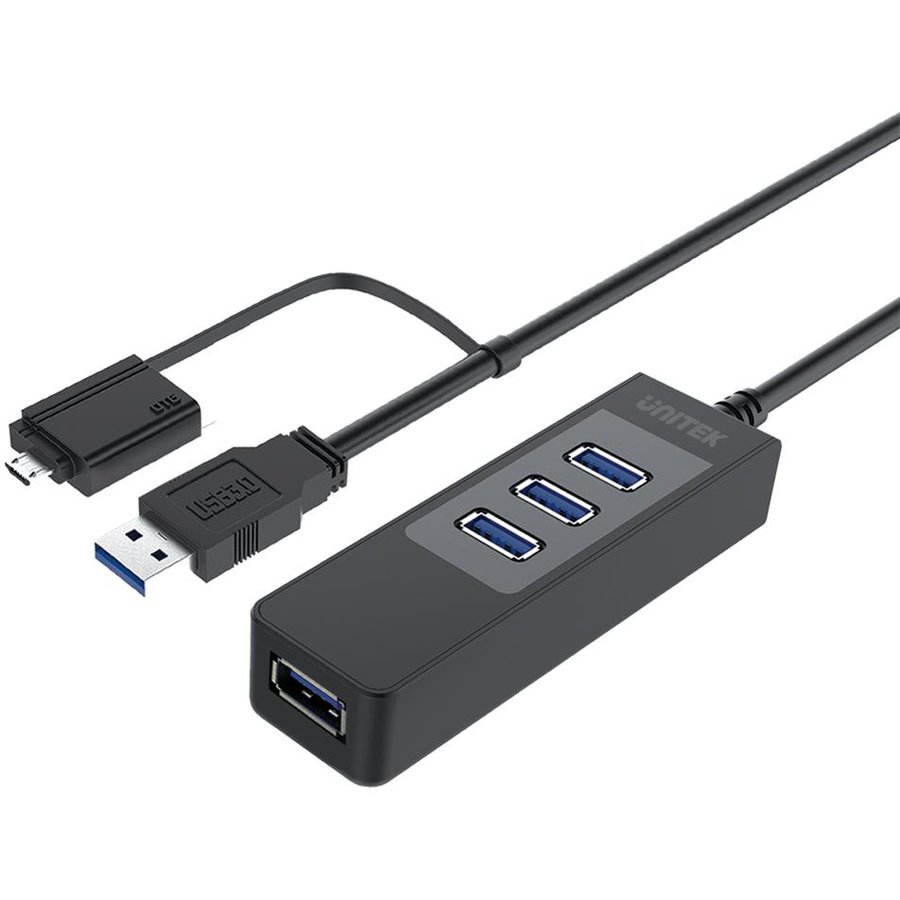 Hub USB 4 porturi Black