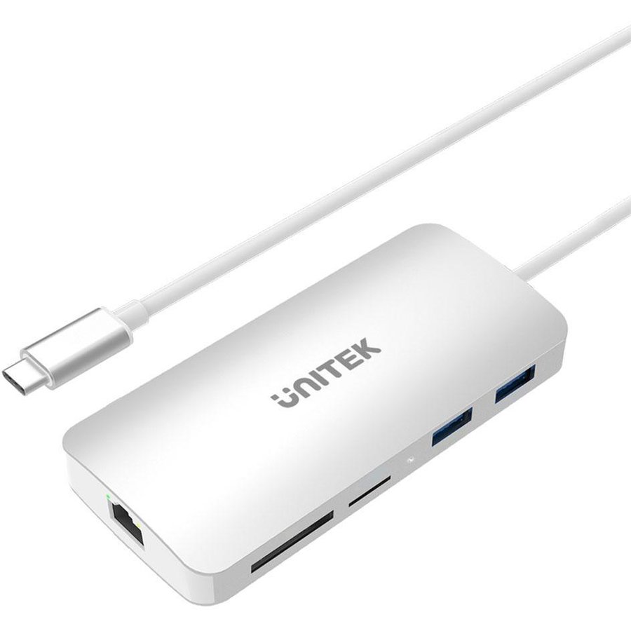 Hub USB 6 porturi Silver