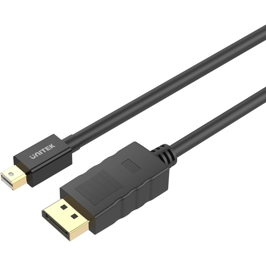 Cablu UNITEK mini DisplayPort - DisplayPort 2m Black