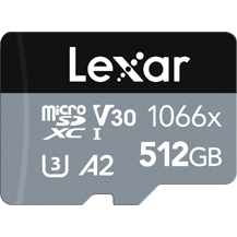 Card de memorie 1066X 512GB MicroSDXC Clasa 10 UHS-I U4 + Adaptor SD