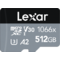 Card de memorie Lexar 1066X 512GB MicroSDXC Clasa 10 UHS-I U4 + Adaptor SD
