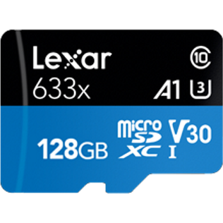 Card de memorie Lexar 633X 128GB MicroSDXC Clasa 10 UHS-I U3
