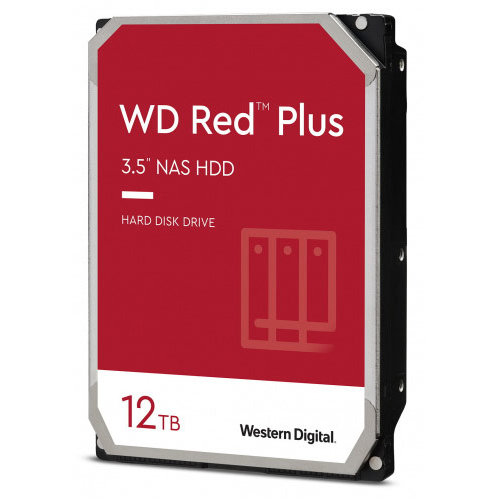 Hard disk Red Plus 12TB SATA-III 3.5 inch 7200 rpm 256MB Bulk