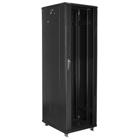 Cabinet metalic 19 inch 42U Black